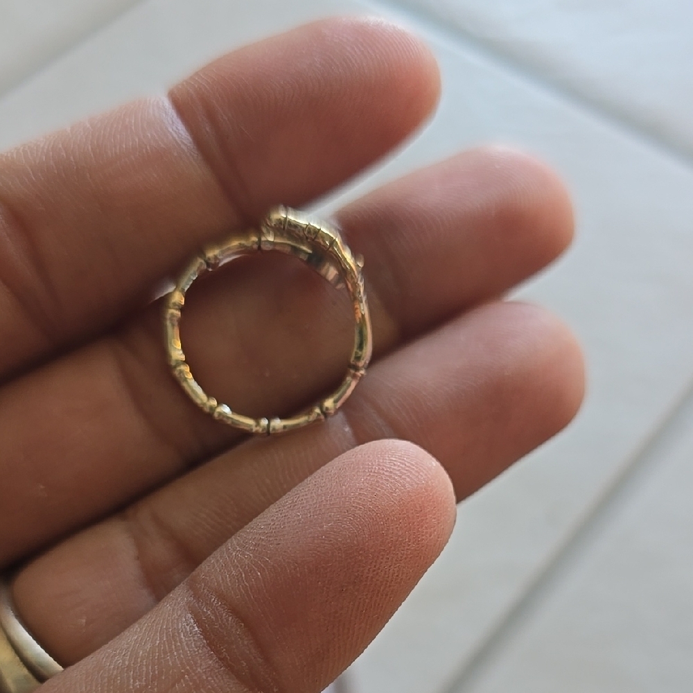 Adjustable Skeleton Hand Ring - Picture 2 of 3